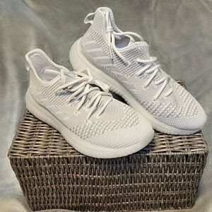 White Athletic Shoes